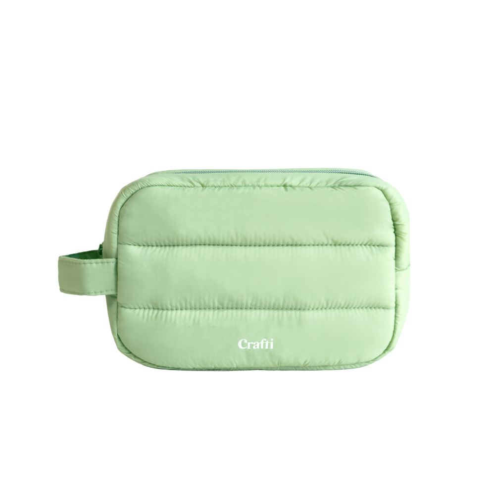 Crafti Marshmallow Pouch (in Matcha)