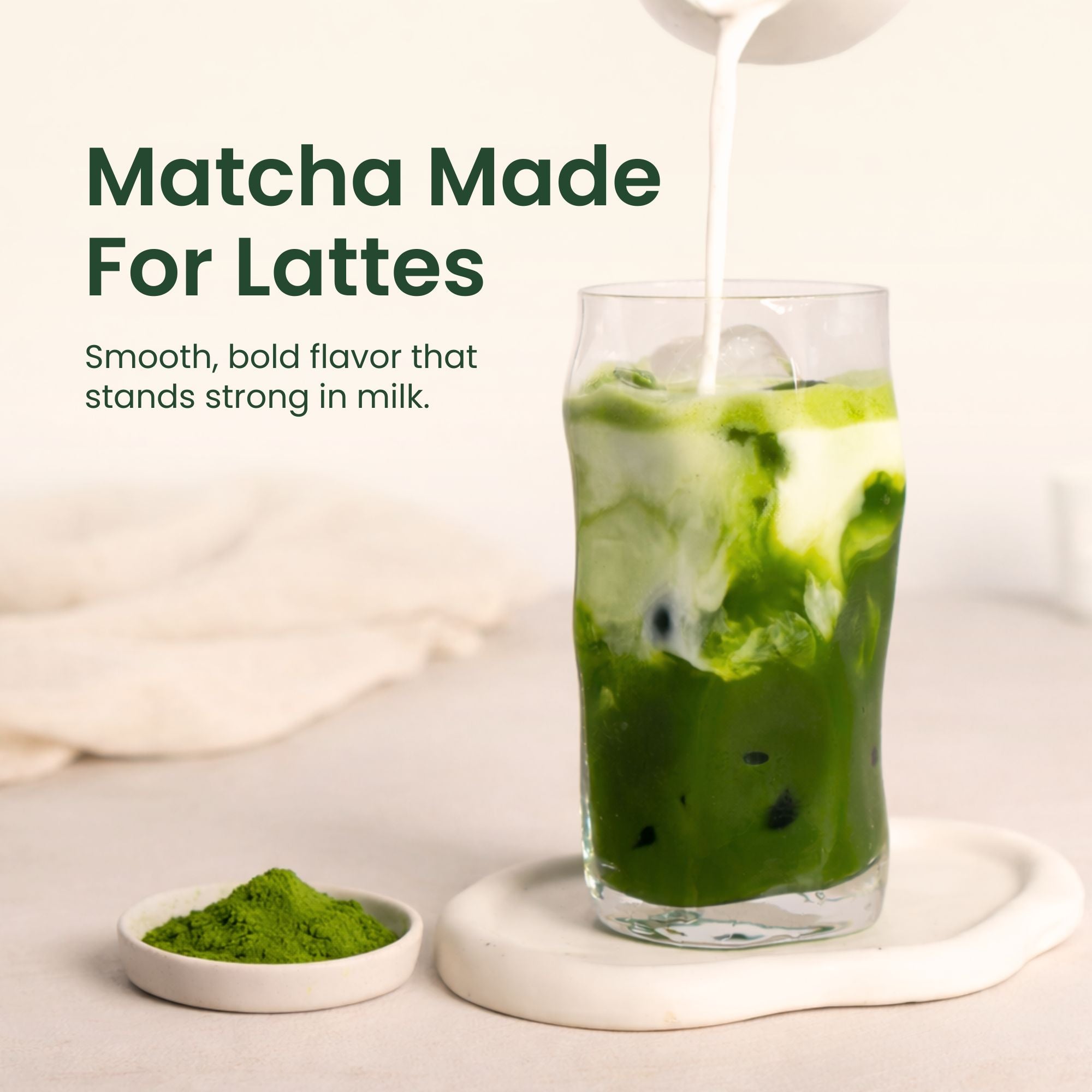 Ceremonial Barista Matcha 75g + Free 1-Minute Matcha Kit