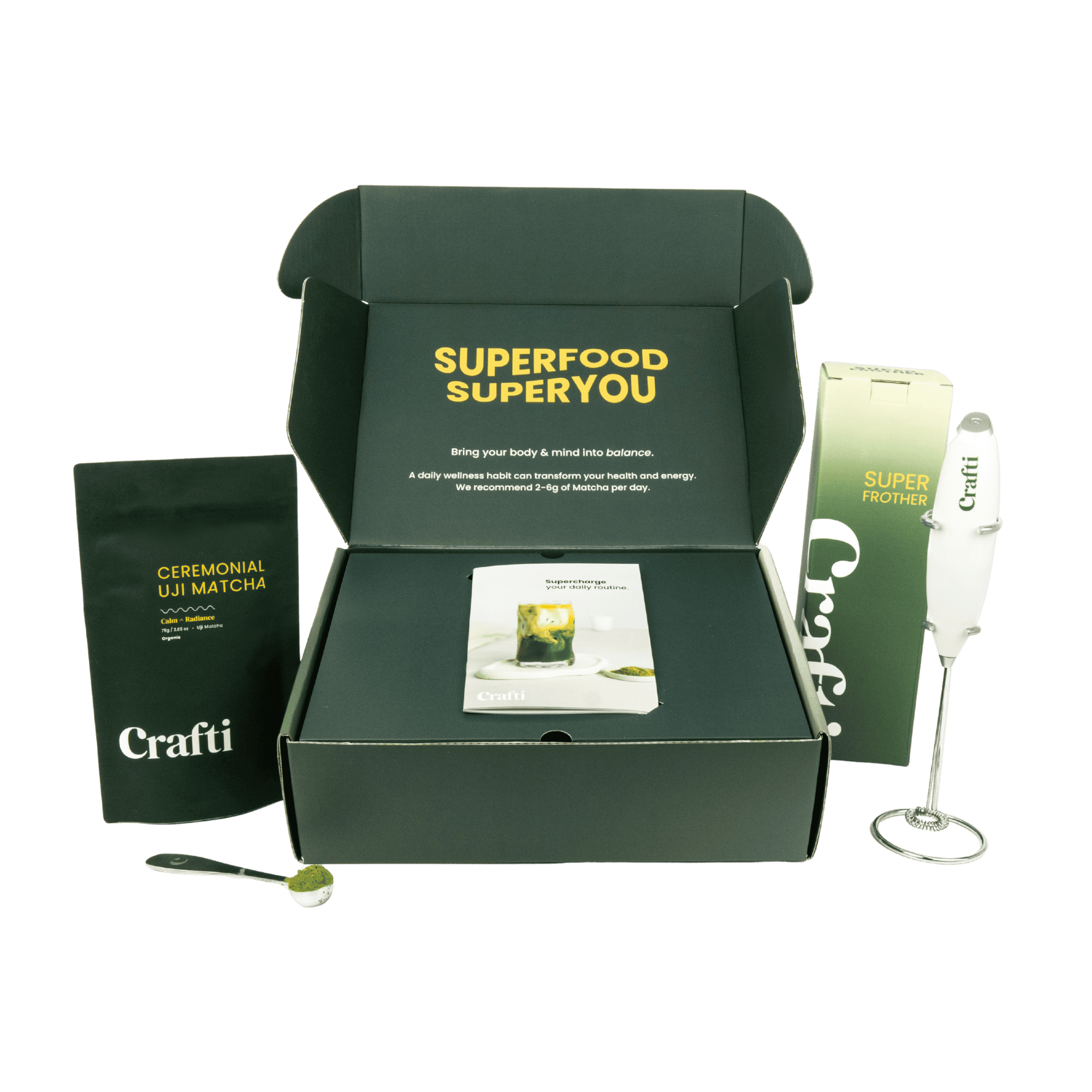 Ceremonial Uji Matcha (75g) + Free Starter Kit