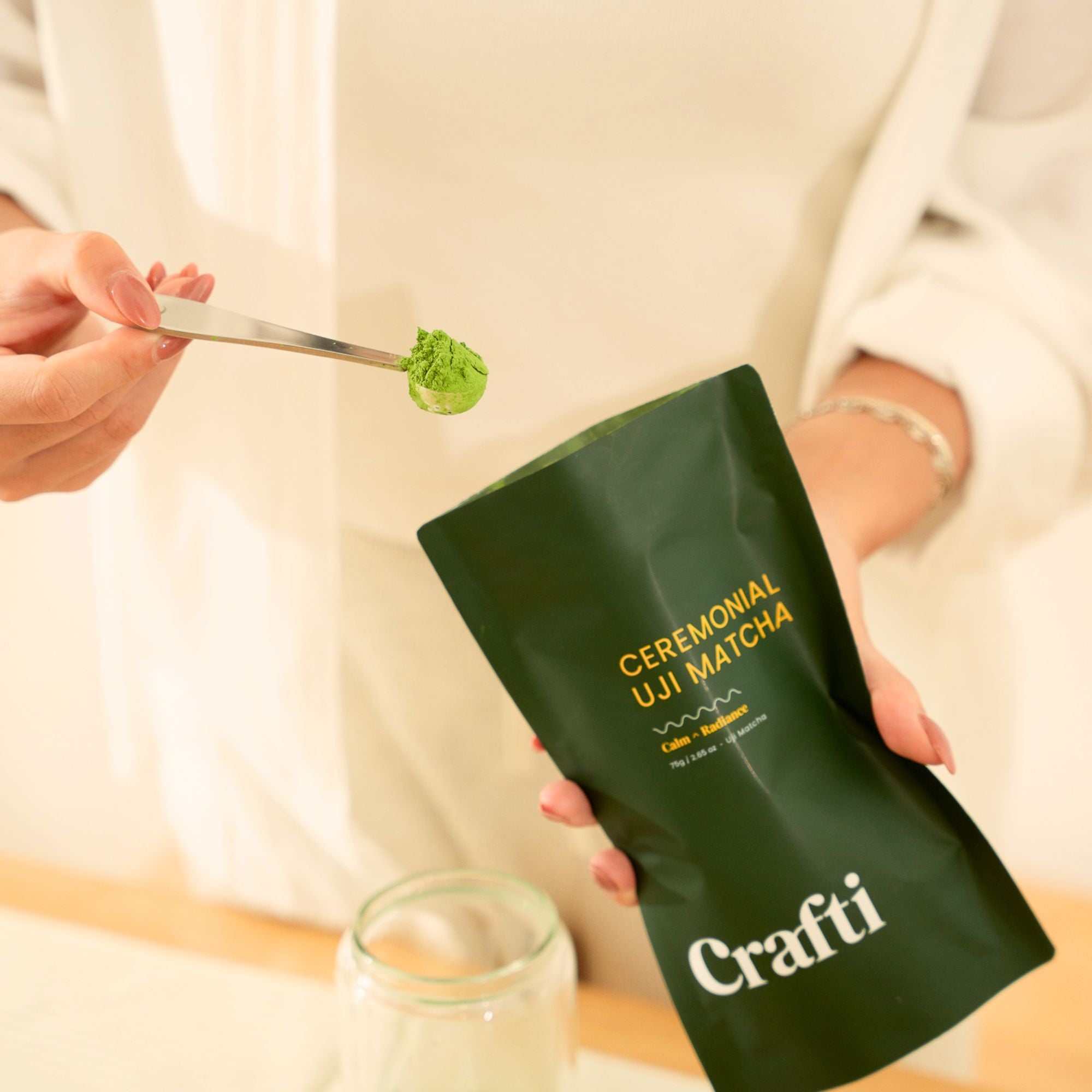 Ceremonial Barista Matcha 75g + Free 1-Minute Matcha Kit