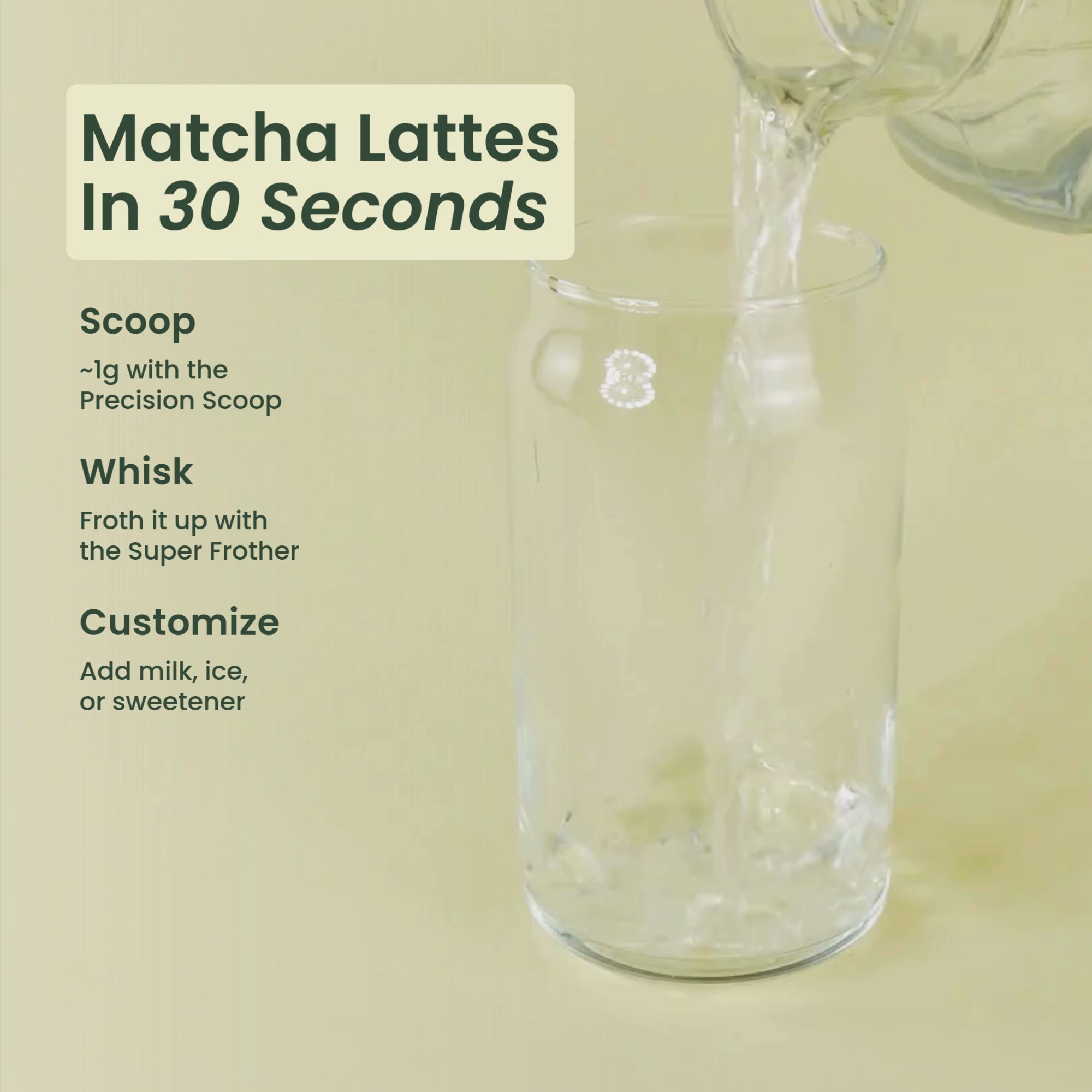 Ceremonial Barista Matcha 75g + Free 1-Minute Matcha Kit
